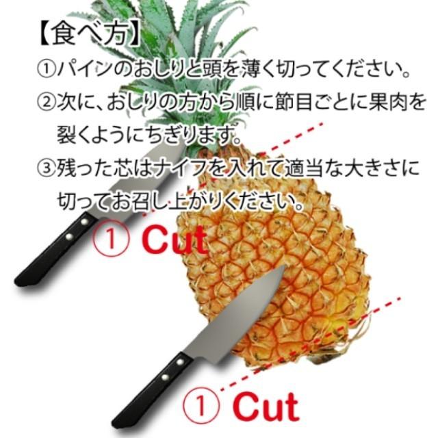 スナック パイン パイナップル 大玉 Lサイズ約 2kg (約1kg×2玉) 沖縄県 ギフト お中元 御中元 送料無料 プレゼント 誕生日 ボゴール 甘い 果物 フルーツ 贈答 |  | 06