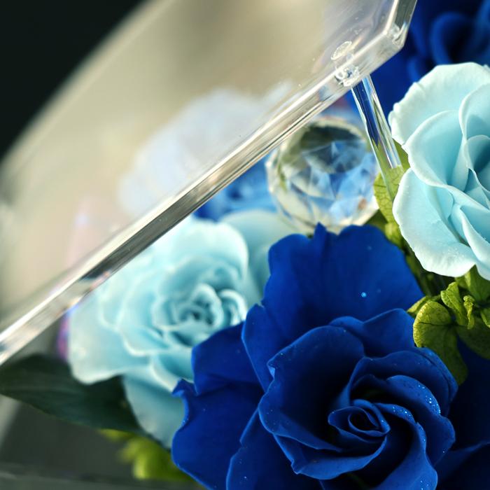 プリザーブドフラワー 花束 × ピアノ バラ 枯れない 花 母の日 ギフト プレゼント 贈り物 赤 ケース入り ローズ 薔薇 ピンク レッド ブルー 送料無料 造花 花束 |  | 12