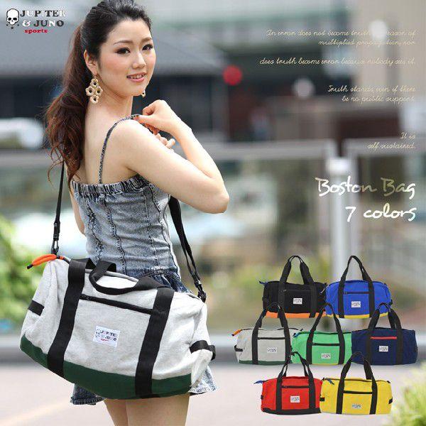 SALE / セール Jupiter&Juno sports ジュピターアンドジュノ スポーツ 7Color Sweat Boston Bag