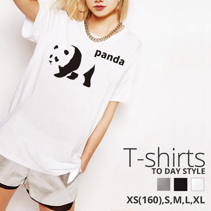 Tシャツ メンズ レディース 半袖 クルーネック プリントtシャツ おしゃれ おしゃれ かわいい シンプル パンダ Panda アニマル 動物 Dt4023 M No Other 通販 Yahoo ショッピング