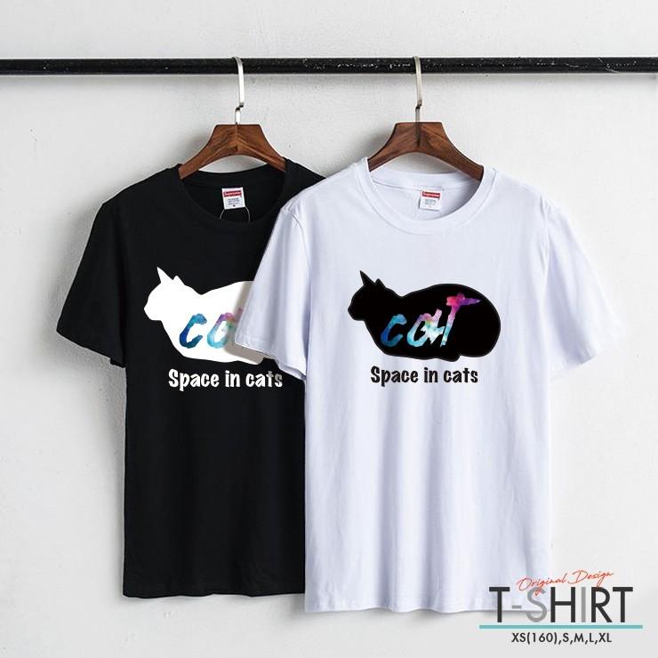 Tシャツ レディース メンズ 半袖 Unisex クルーネック プリント おしゃれ 宇宙柄 猫 Cat Space In Cata Dt4066 No Other 通販 Yahoo ショッピング