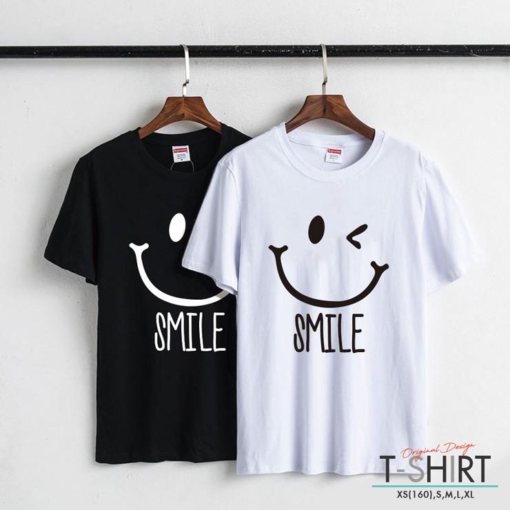 Tシャツ メンズ レディース 半袖 クルーネック プリントtシャツ おしゃれ おしゃれ にこちゃん ニコちゃん Smile スマイル ウインク Dt708 M No Other 通販 Yahoo ショッピング