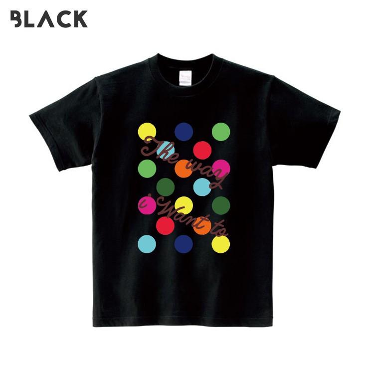 Tシャツ メンズ レディース 半袖 クルーネック プリントtシャツ おしゃれ 水玉 ドット カラフル ポップ 英語 文字 大人かわいい Dt9524 M No Other 通販 Yahoo ショッピング