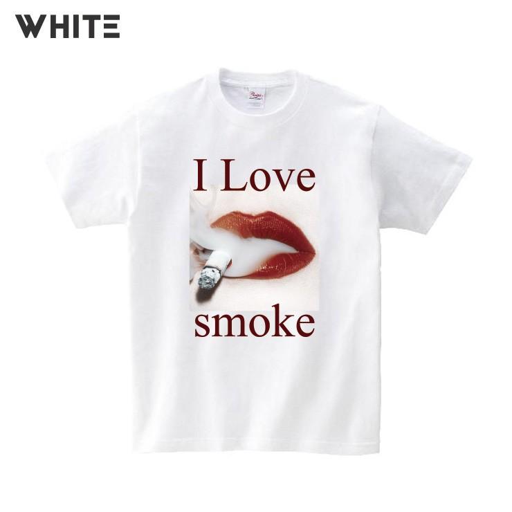 Tシャツ メンズ レディース 半袖 クルーネック プリントtシャツ おしゃれ タバコ Smoke 唇 くちびる リップ 赤 レトロ セクシー Dt9557 M No Other 通販 Yahoo ショッピング
