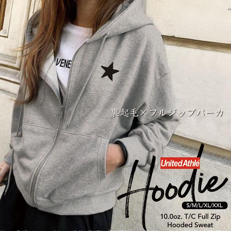 パーカー レディース メンズ スウェット パーカー ジップアップパーカー 裏起毛 長袖 Hoodie スウェット フード付き ペア S M L Xl Xxl 星 Star スター Zip Dp1012 No Other 通販 Yahoo ショッピング