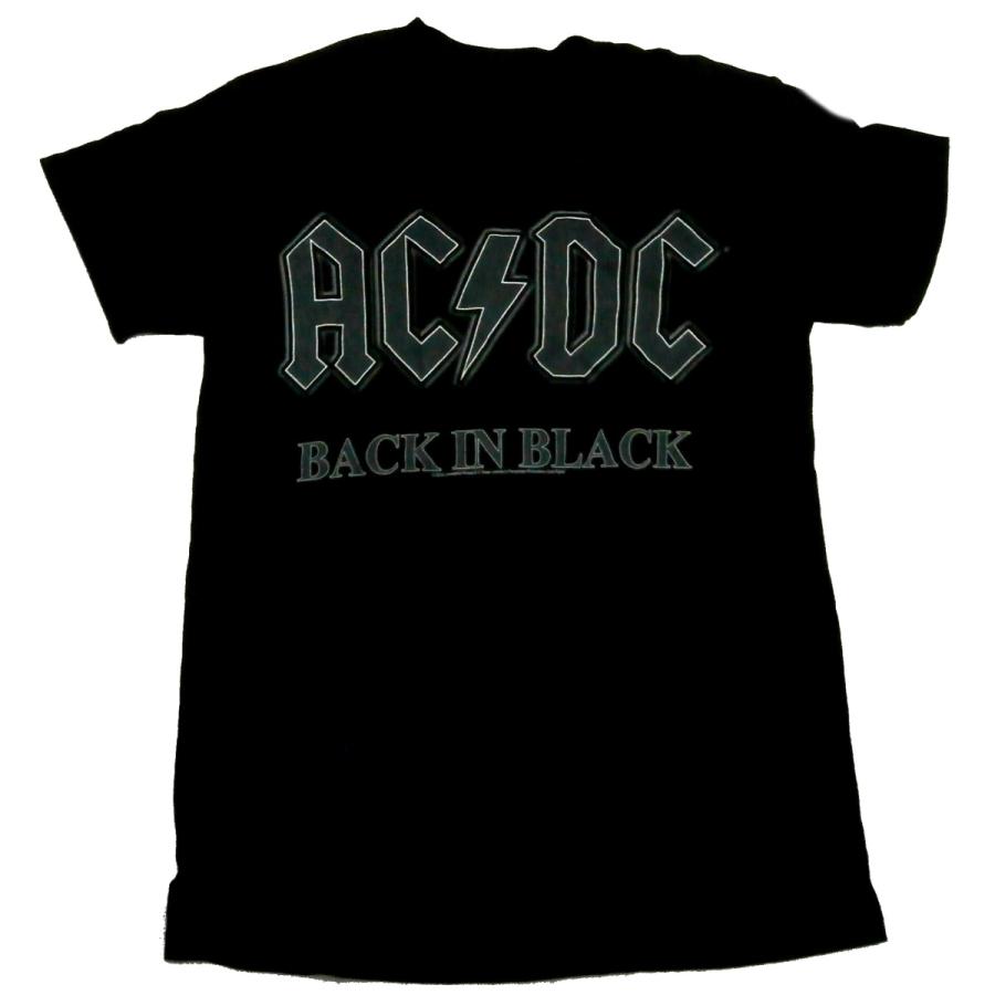 AC/DC】エーシーディーシー「BACK IN BLACK」Tシャツ : NO-REMORSE