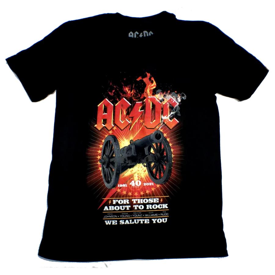 AC/DC】エーシーディーシー「FOR THOSE ABOUT TO ROCK 40YEARS」T