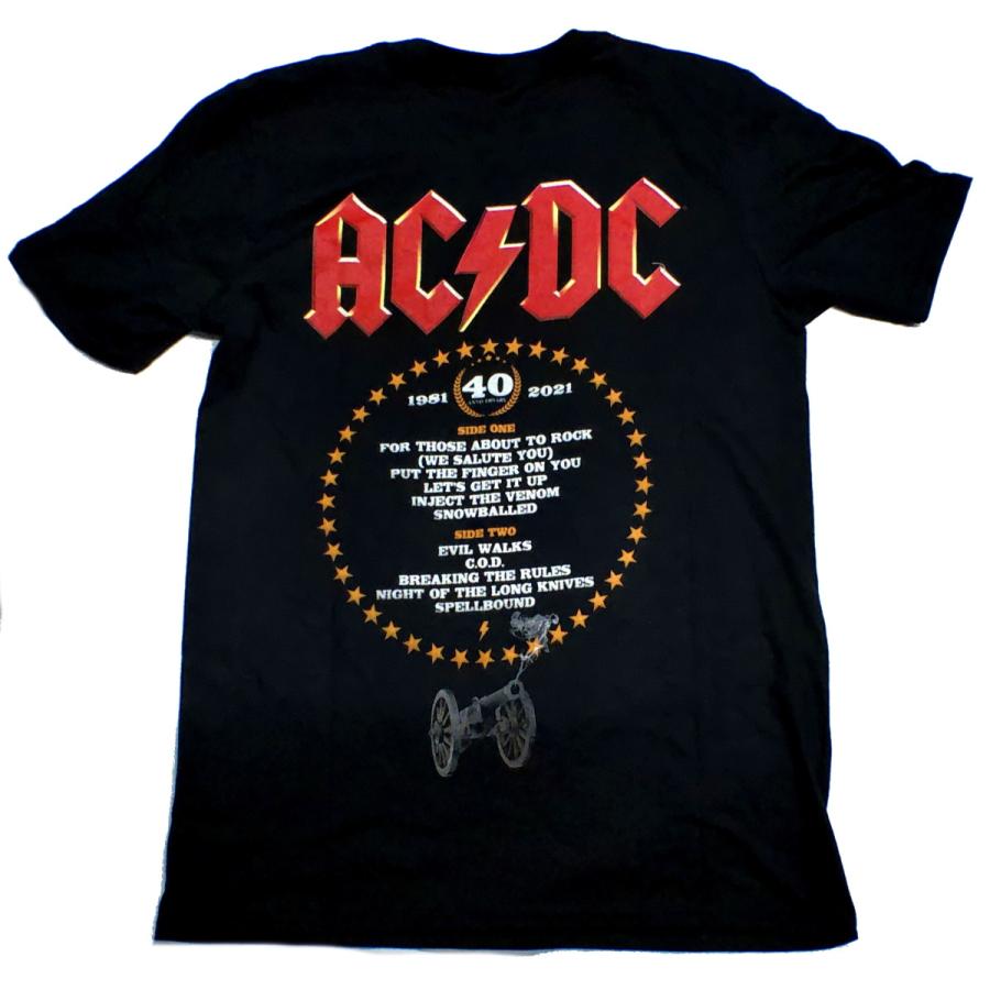 AC/DC】エーシーディーシー「FOR THOSE ABOUT TO ROCK 40YEARS」T