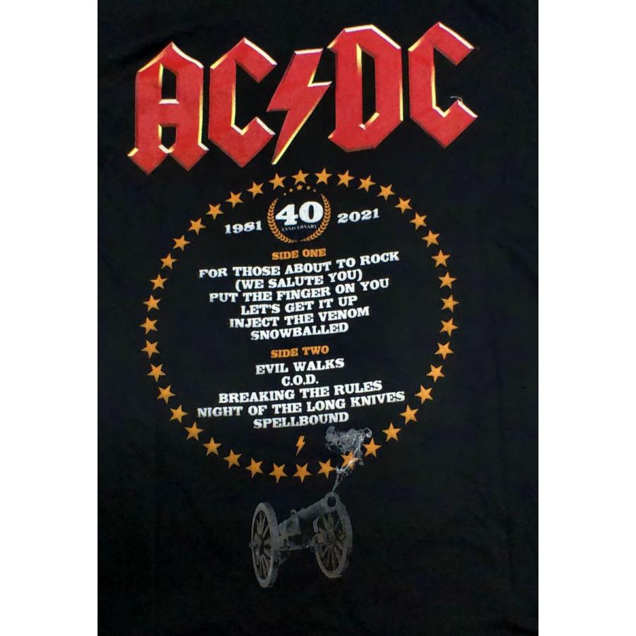 AC/DC】エーシーディーシー「FOR THOSE ABOUT TO ROCK 40YEARS」T