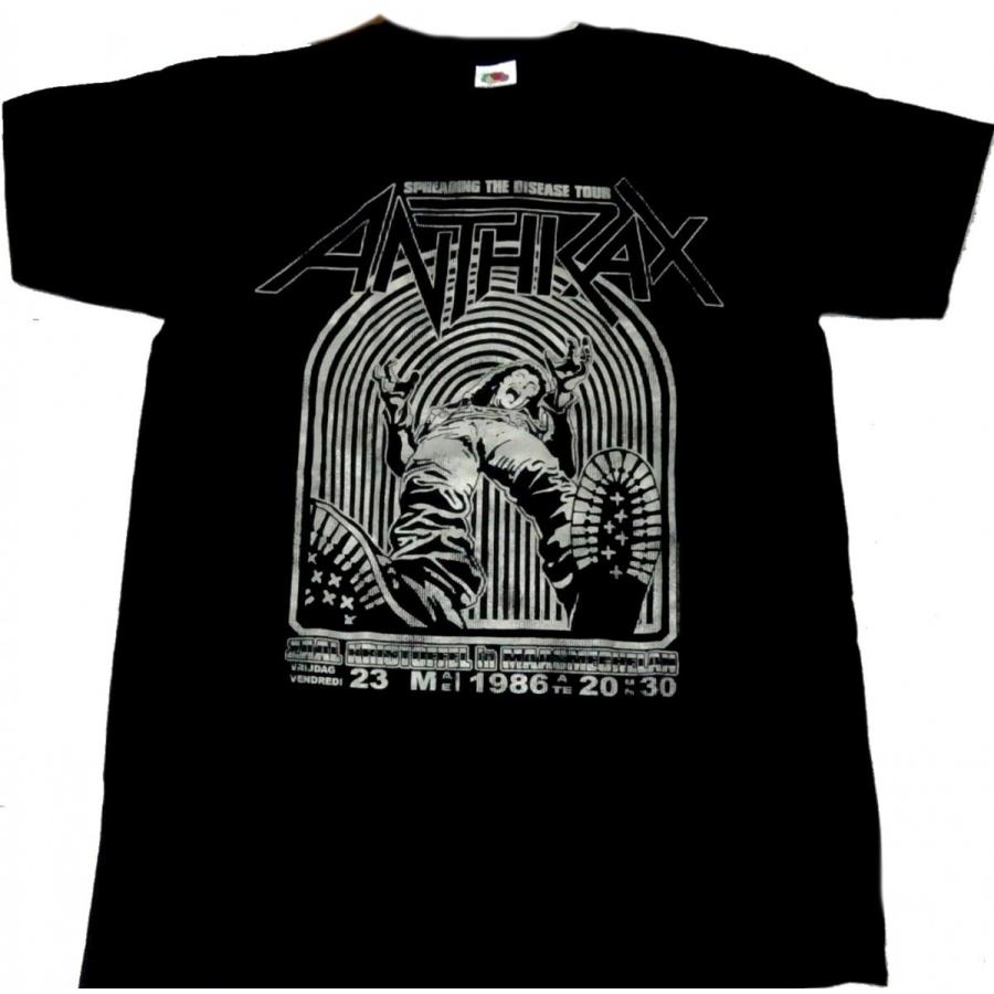 ANTHRAX「SPREADING THE DISEASE VINTAGE」Tシャツ : NO-REMORSE 