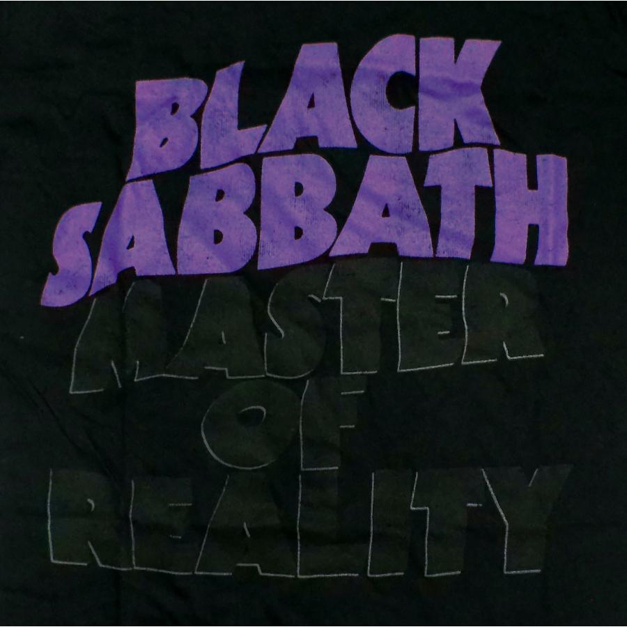 BLACK SABBATH】ブラックサバス「MASTER OF REALITY TRACKS」Tシャツ