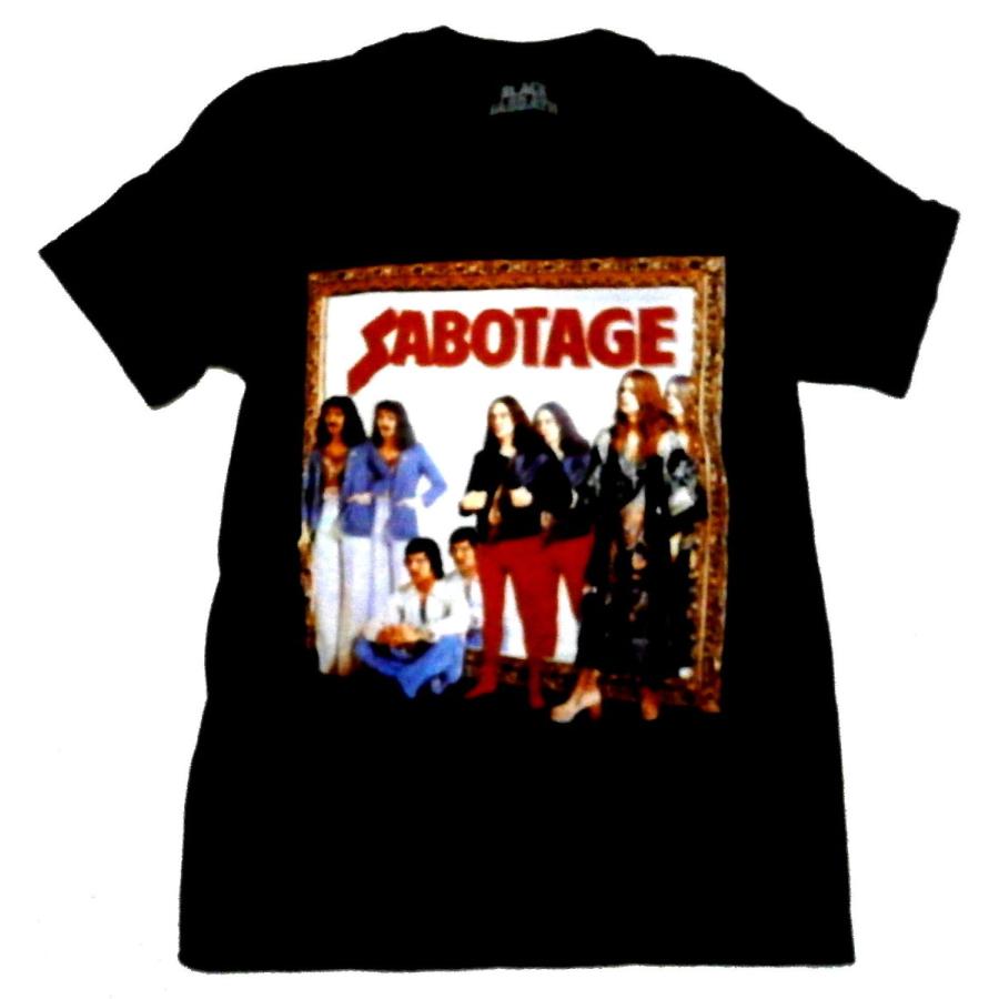 【BLACK SABBATH】ブラックサバス「SABOTAGE ALBUM」Tシャツ｜no-remorse