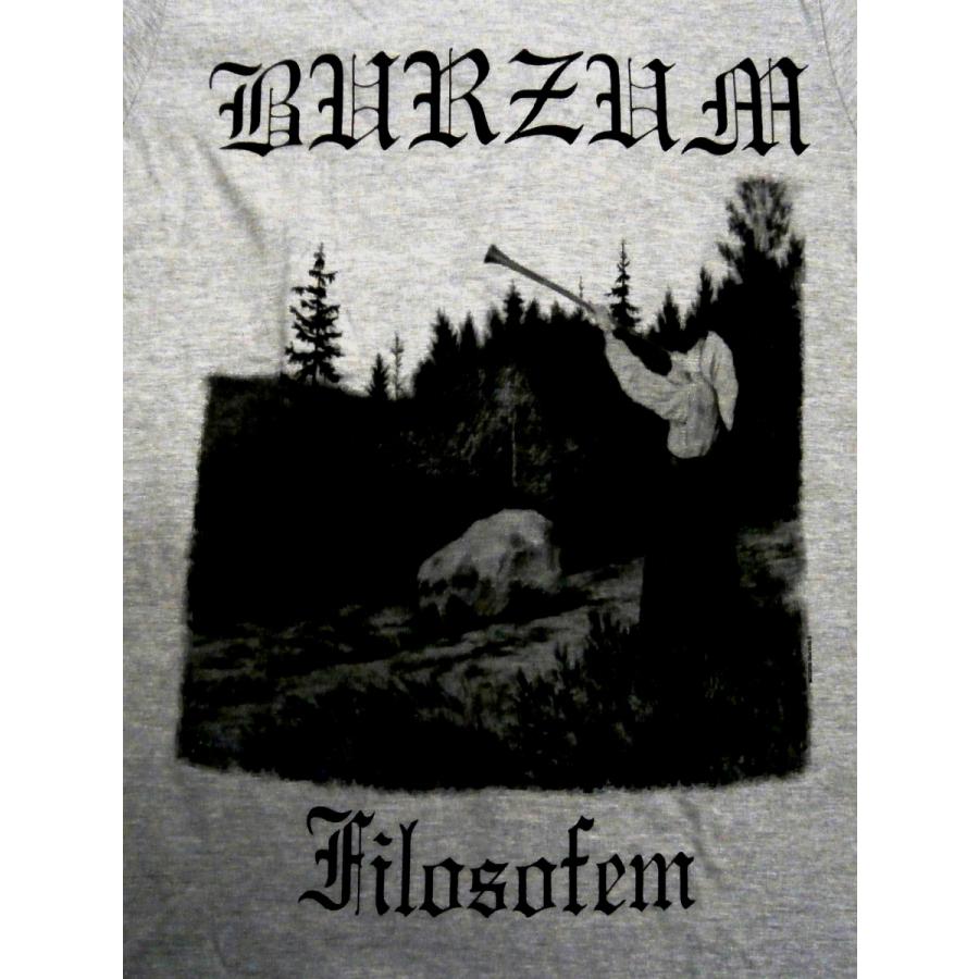 BURZUM】バーズム「FILOSOFEM GRAY」Tシャツ : NO-REMORSE - 通販