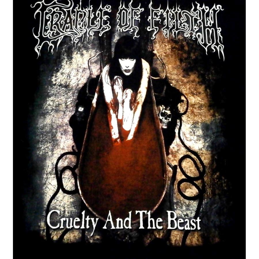 CRADLE OF FILTH「CRUELTY AND THE BEAST」Tシャツ : NO-REMORSE