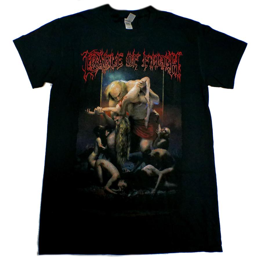 CRADLE OF FILTH】クレイドル オブ フィルス「SATURN」Tシャツ CRADLE OF FILTH】クレイドル オブ フィルス「SATURN」Tシャツ