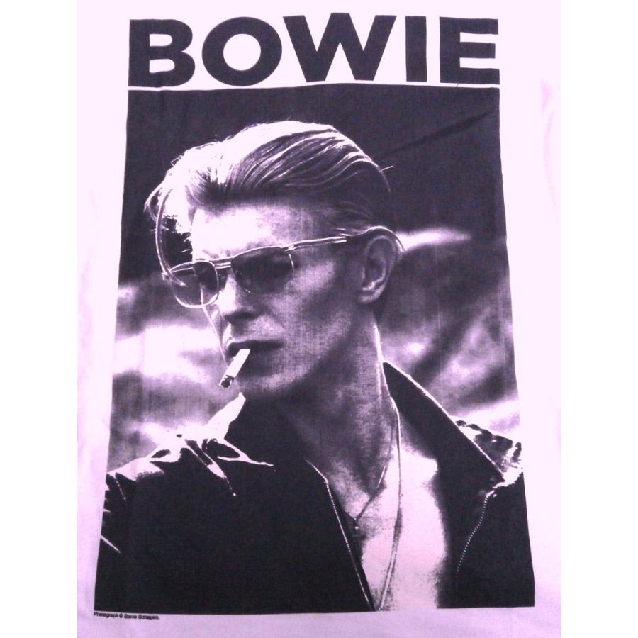 DAVID BOWIE】デヴィッド・ボウイ「SMOKE PHOTO」Tシャツ : NO-REMORSE