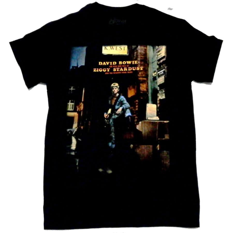 DAVID BOWIE】デヴィッド・ボウイ「ZIGGY STARDUST」Tシャツ : NO 