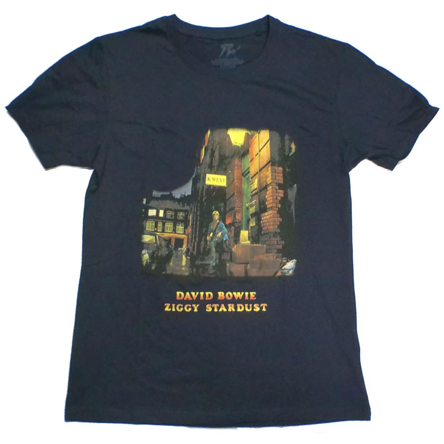 david bowie デビッドボウイ ジギースターダスト 60hmr Tシャツ DAVID BOWIE】デヴィッド・ボウイ「ZIGGY STARDUST」Tシャツ : NO