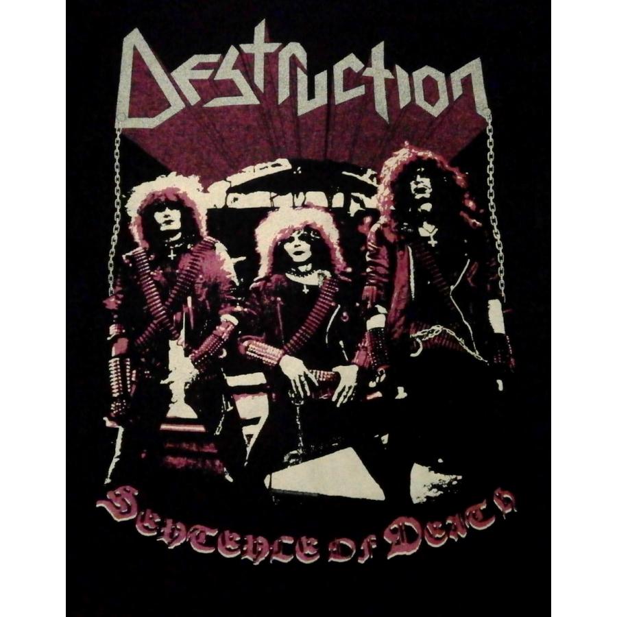 DESTRUCTION】デストラクション「SENTENCE OF DEATH VINTAGE」Tシャツ 