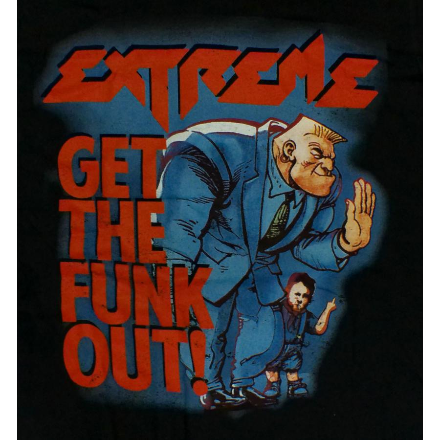 EXTREME バンドTシャツ GET THE FUNK OUT L EXTREME】エクストリーム「GET THE FUNK OUT!」Tシャツ : NO-REMORSE