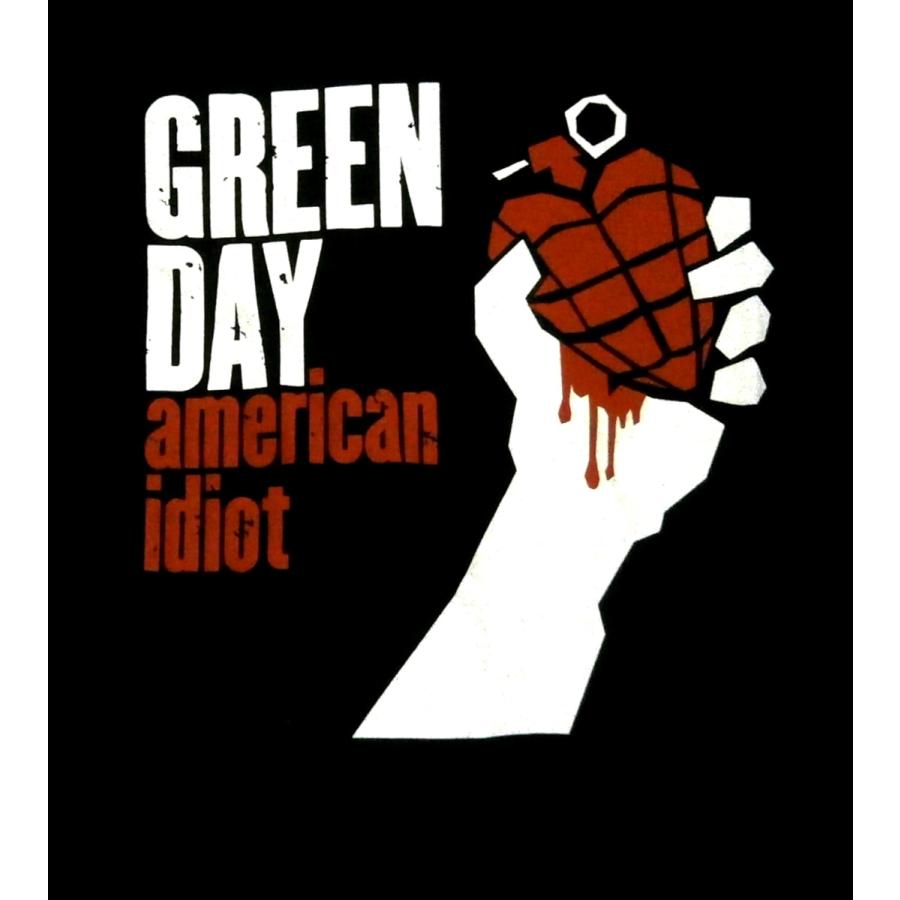1点限り！金属看板】グリーンデイ american idiot★ブリキ看板グッズ GREEN DAY】グリーンデイ「AMERICAN IDIOT」Tシャツ : NO-REMORSE