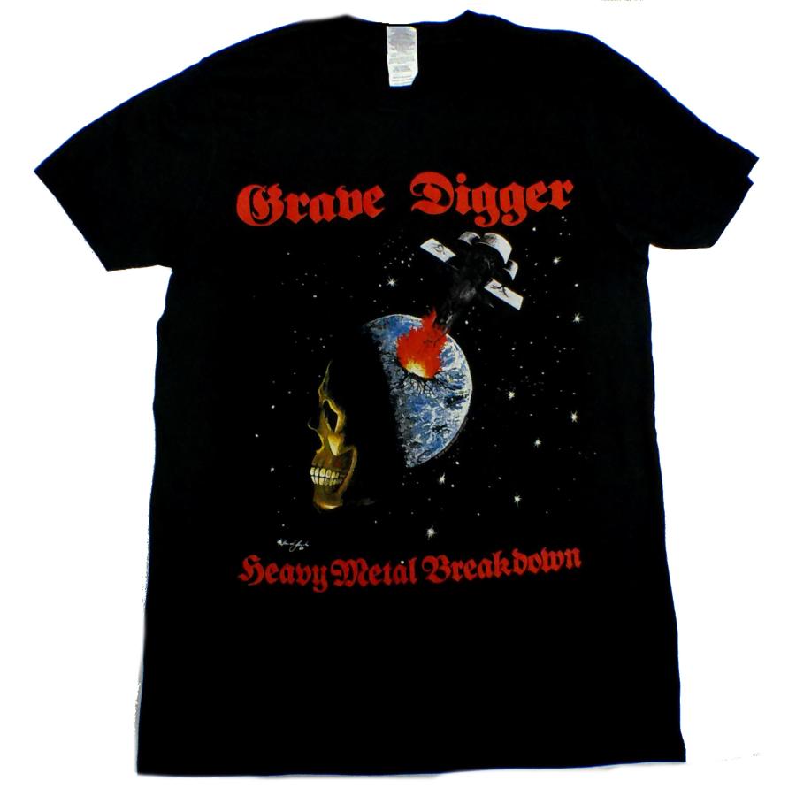 GRAVE DIGGER グレイブ・ディガー Tシャツ GRAVE DIGGER】グレイブディガー「HEAVYMETAL BREAKDOWN」T
