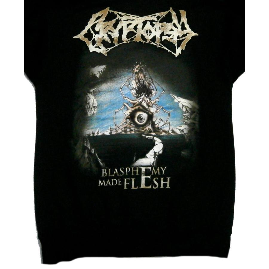 CRYPTOPSY】クリプトプシー「BLASPHEMY MADE FLESH」ジップパーカー 