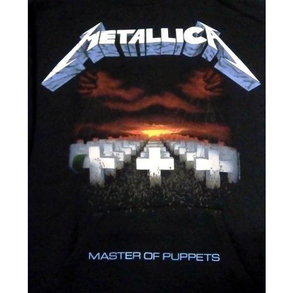 METALLICA】メタリカ「MASTER OF PUPPETS」プルオーバーパーカー : NO