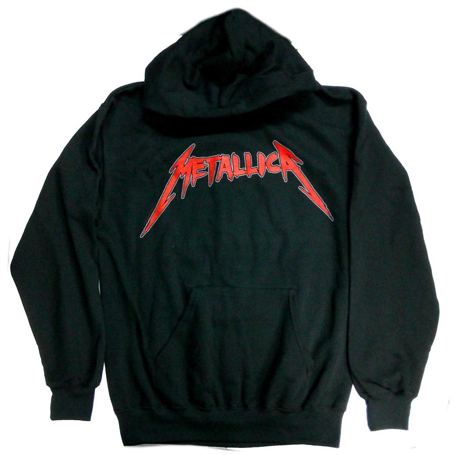 METALLICA】メタリカ「SKULL SCREAMING RED」プルオーバーパーカー 