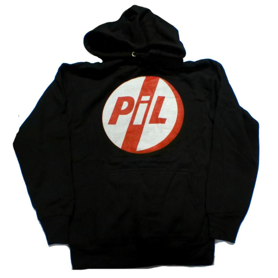 P.I.L】パブリックイメージリミテッド「LOGO」プルオーバーパーカー 