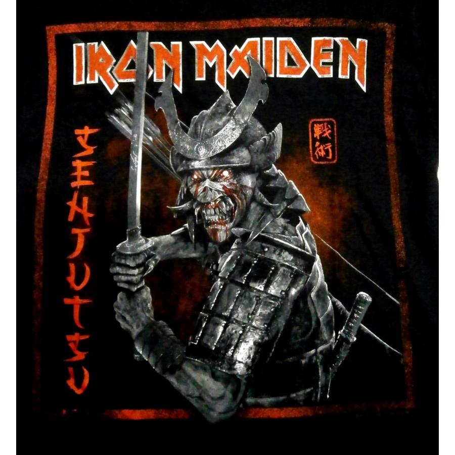 IRON MAIDEN】アイアンメイデン「SENJUTSU」 Tシャツ : NO IRON MAIDEN】アイアンメイデン「SENJUTSU」 Tシャツ : NO