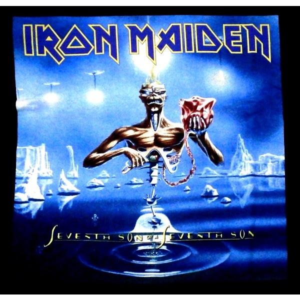 Iron Maiden　アイアンメイデン　魔力の刻印　リキッドブルー製　Tee Iron Maiden アイアンメイデン 最新 魔力の刻印 リキッドブルー製 Tee