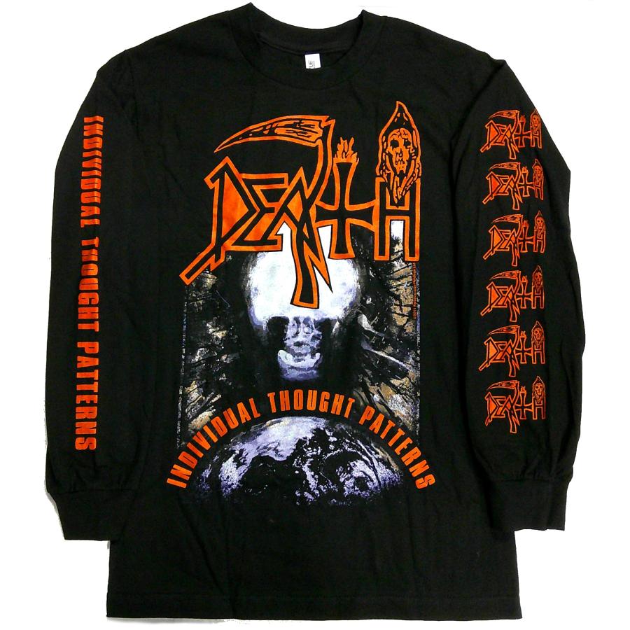 DEATH】デス「INDIVIDUAL THOUGHT PATTERNS」ロングスリーブシャツ