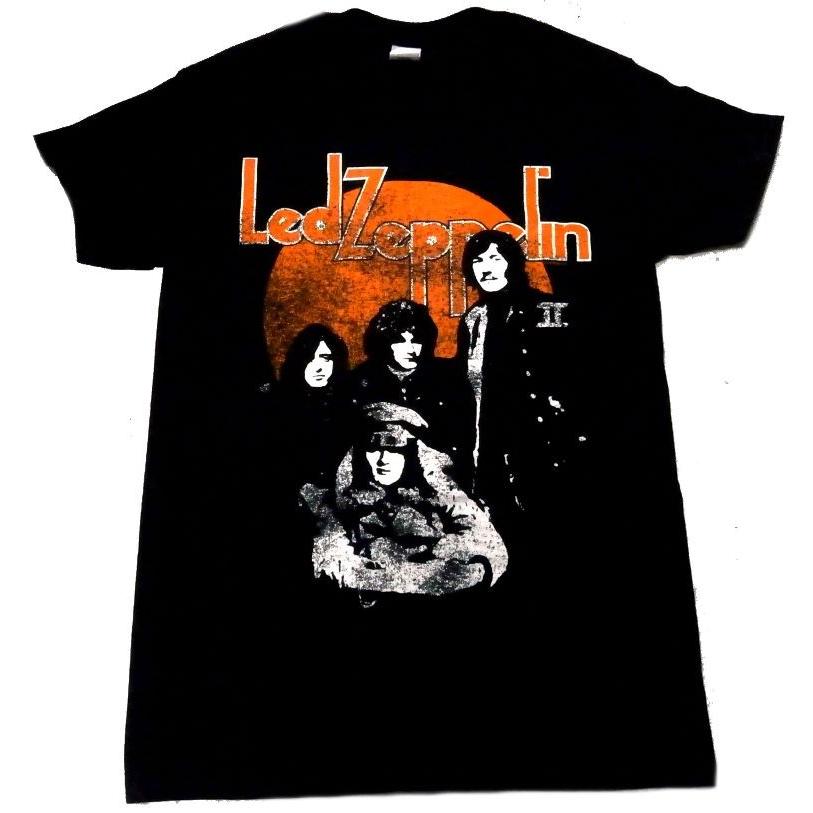 LED ZEPPELIN】レッドツェッペリン「ORANGE CIRCLE」Tシャツ : NO