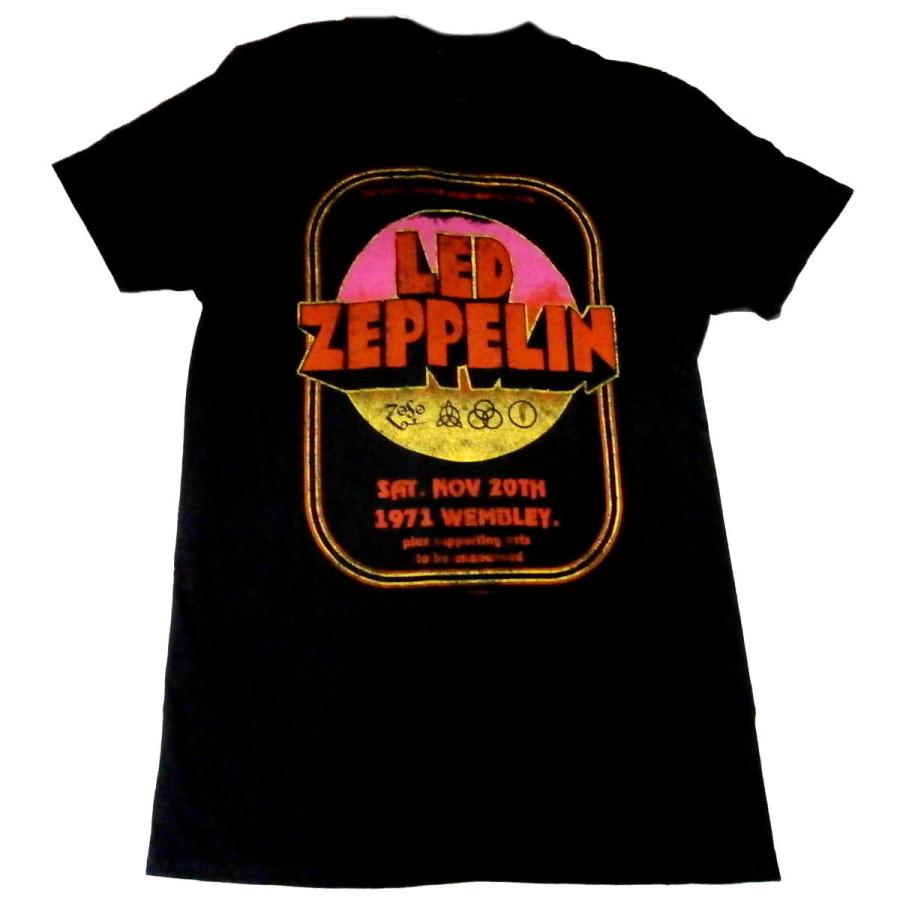 LED ZEPPELIN】レッドツェッペリン「1971 WEMBLEY」Tシャツ : NO