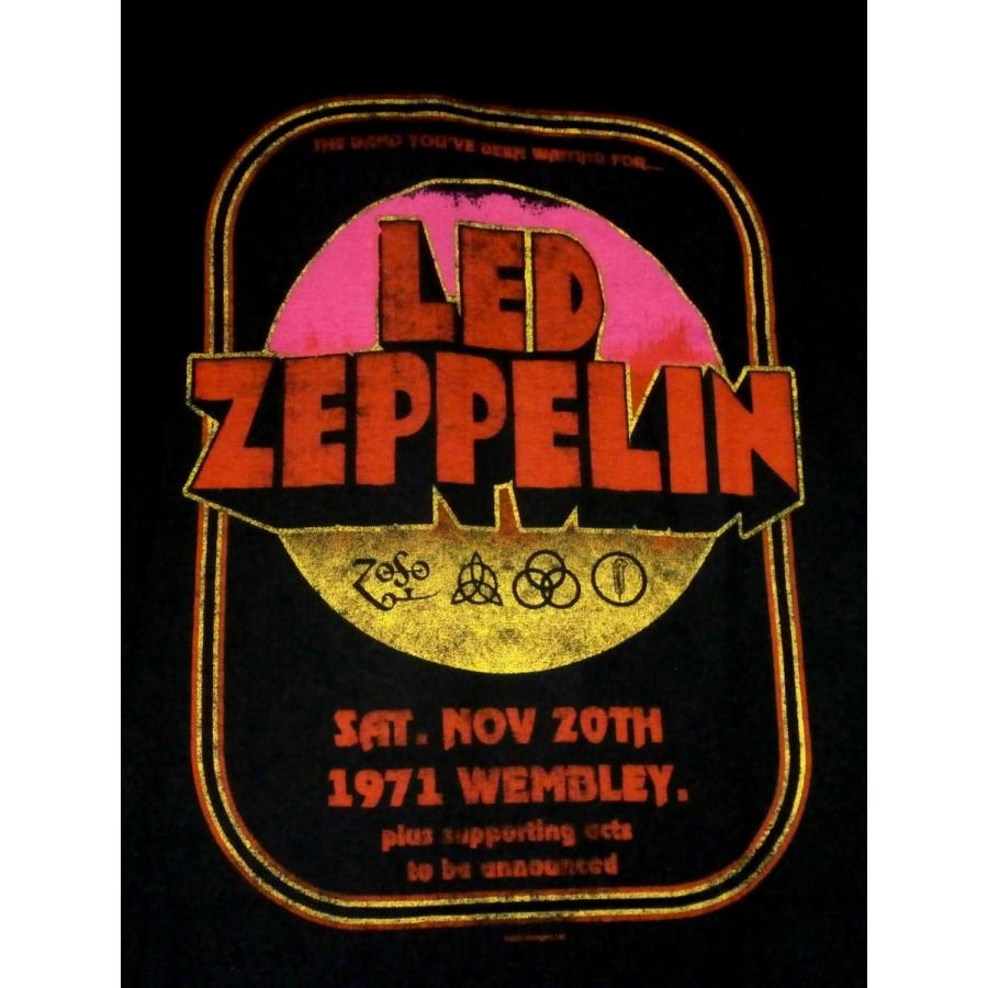 【LED ZEPPELIN】レッドツェッペリン「1971 WEMBLEY」Tシャツ｜no-remorse｜02
