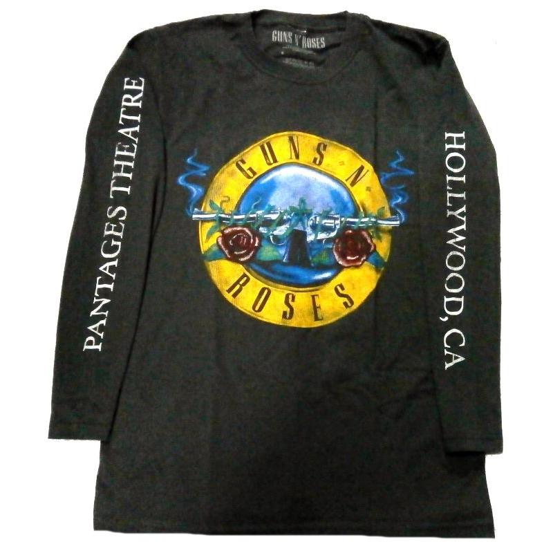 GUNS＆ROSES】ガンズアンドローゼズ「HOLLYWOOD TOUR」ロングスリーブ