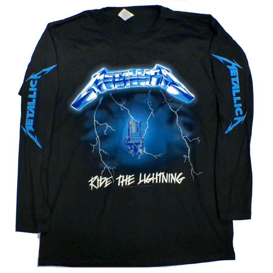 METALLICA】メタリカ「RIDE THE LIGHTNING」ロングスリーブシャツ : NO