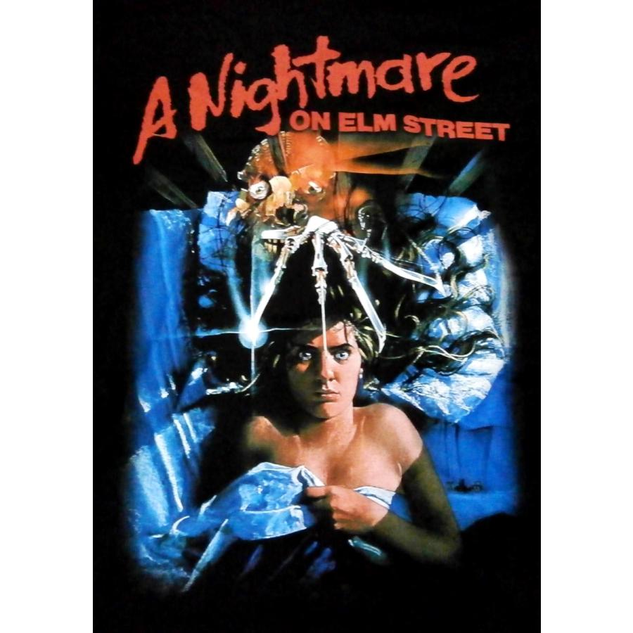 A NIGHTMARE ON ELM STREET】エルム街の悪夢「POSTER」Tシャツ : NO