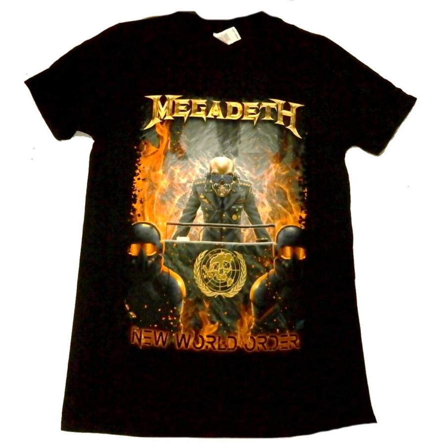 MEGADETH「NEW WORLD ORDER」Tシャツ : NO-REMORSE - 通販 - Yahoo