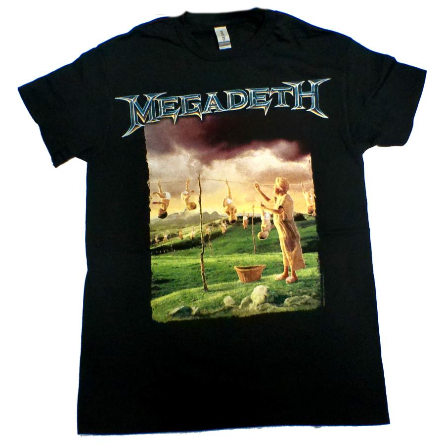 MEGADETH】メガデス「YOUTHANASIA」Tシャツ : NO-REMORSE - 通販