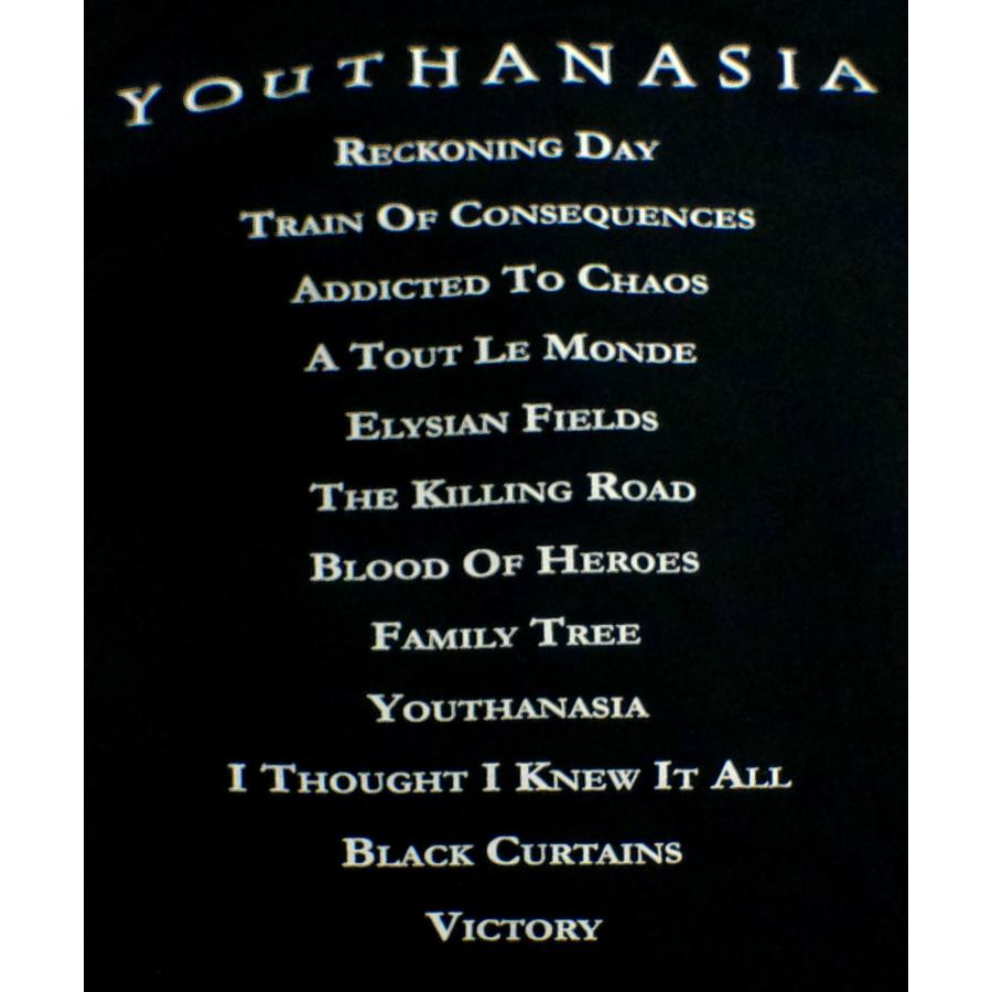 MEGADETH】メガデス「YOUTHANASIA」Tシャツ : NO-REMORSE - 通販