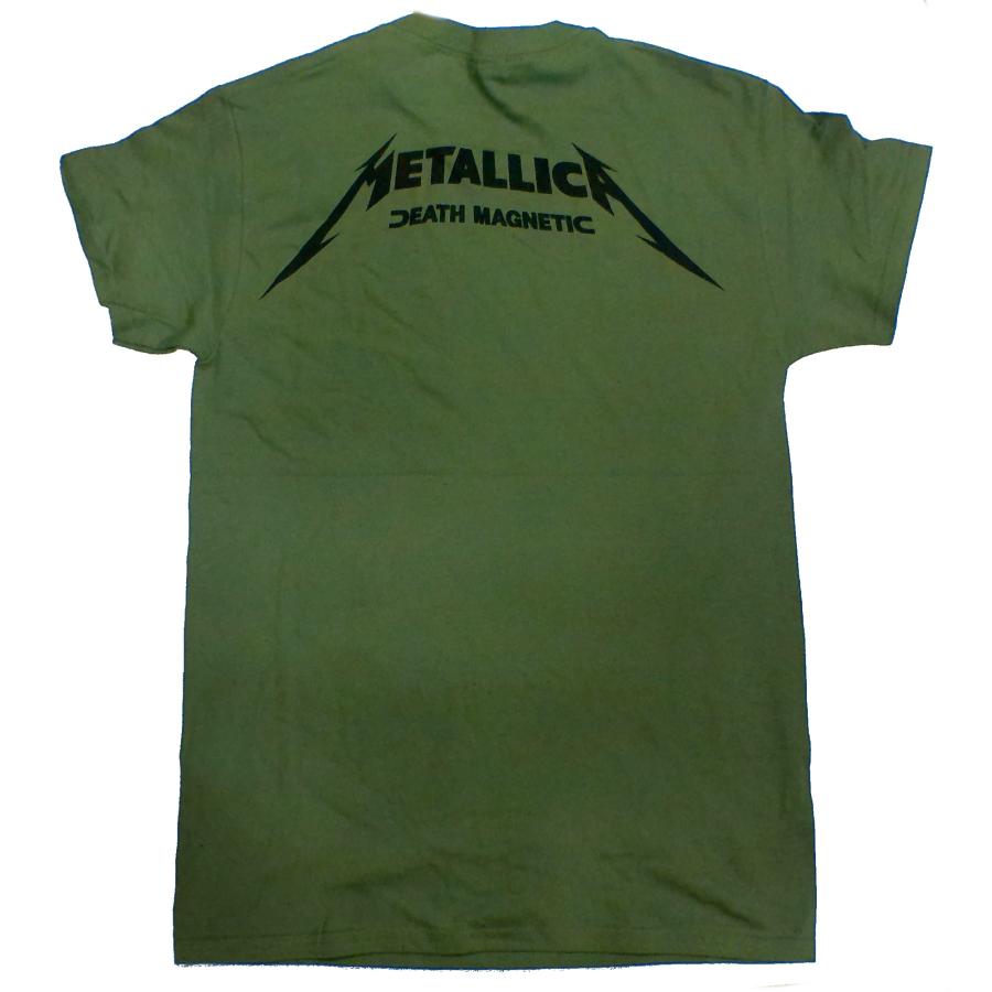 希少デザイン☆メタリカ 両面プリント DEATH MAGNETIC Tシャツ METALLICA】メタリカ「DEATH MAGNETIC」Tシャツ : NO-REMORSE - 通販