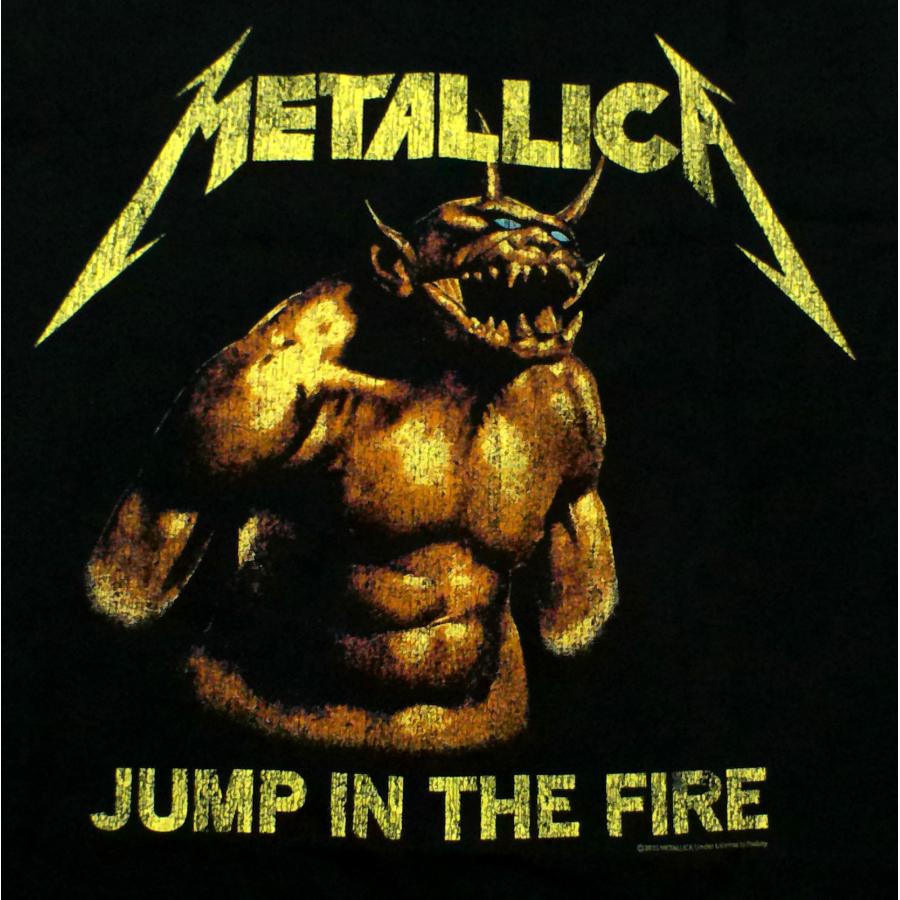 激レア　メタリカ　バンドTシャツ　Jump in the fire METALLICA】メタリカ「JUMP IN THE FIRE」Tシャツ : NO-REMORSE - 通販