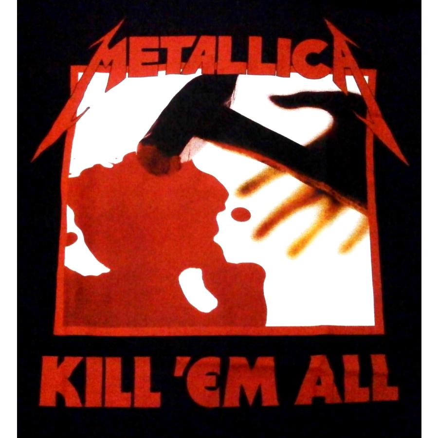 METALLICA】メタリカ「KILL 'EM ALL TRACKS」Tシャツ : NO-REMORSE