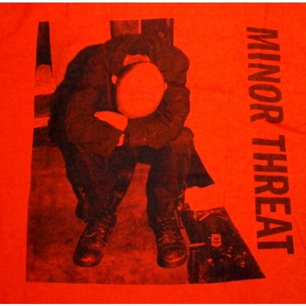 MINOR THREAT】マイナースレット「MINOR THREAT LP」Tシャツ : NO