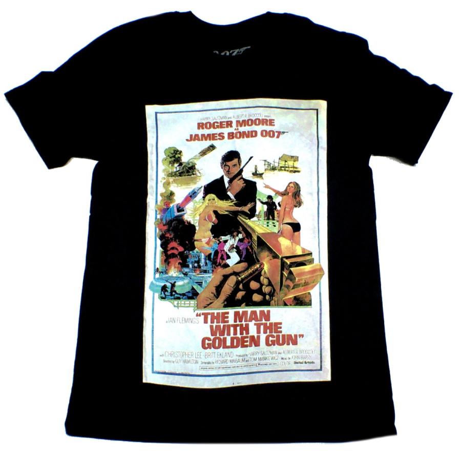 JAMES BOND 007】ジェームズボンド007「黄金銃を持つ男」Tシャツ : NO 