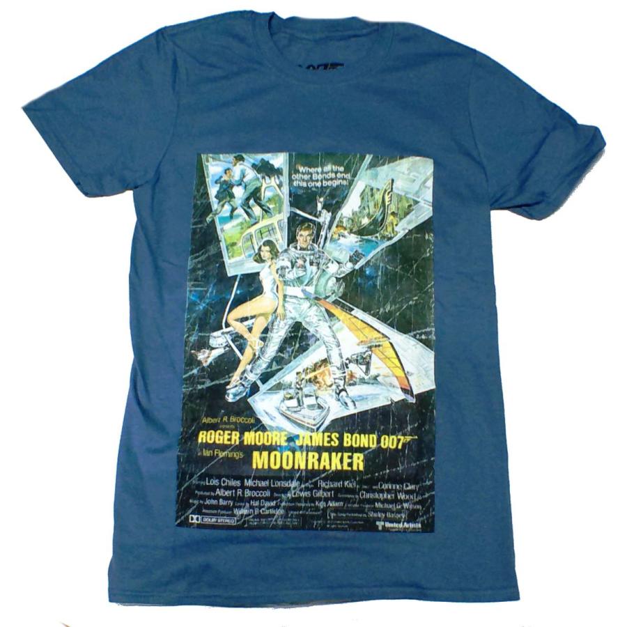 JAMES BOND 007】ジェームズボンド007「ムーンレイカー」Tシャツ : NO