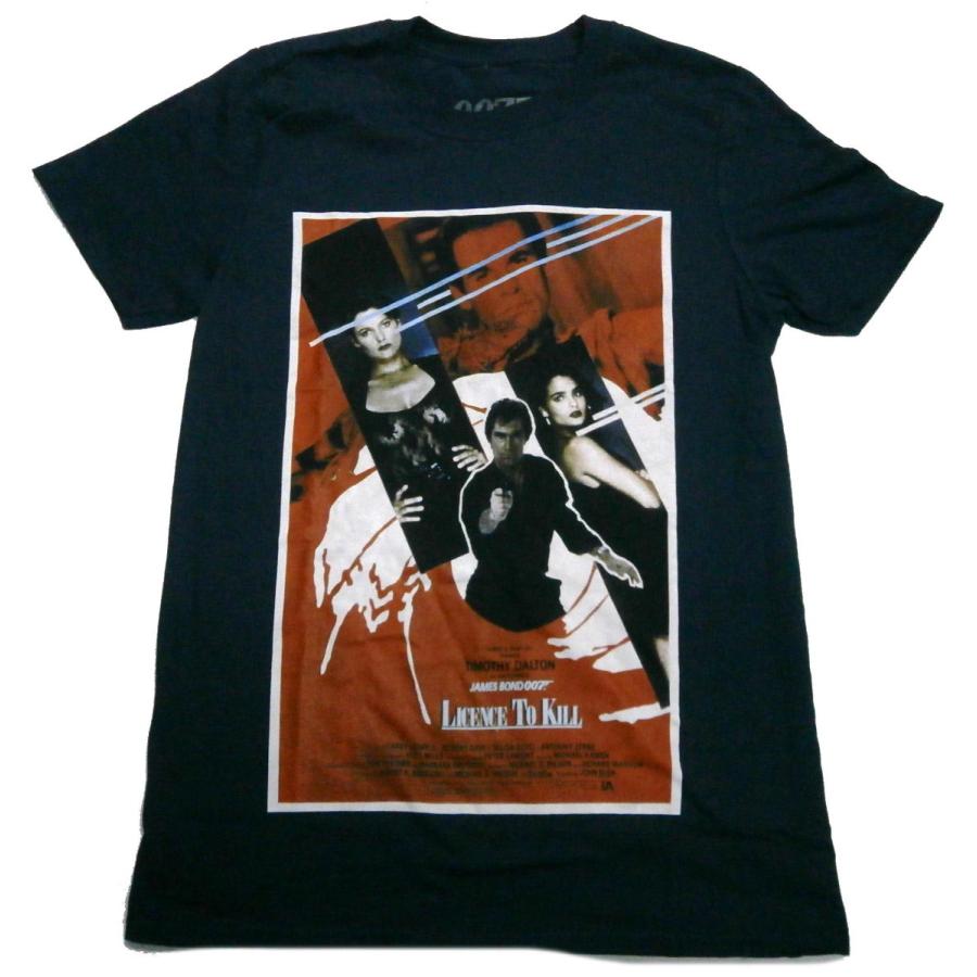 【非売品】ジェームズ・ボンド007 Tシャツ/ピンバッジ/コースター/マグ JAMES BOND 007】ジェームズボンド007「消されたライセンス」Tシャツ