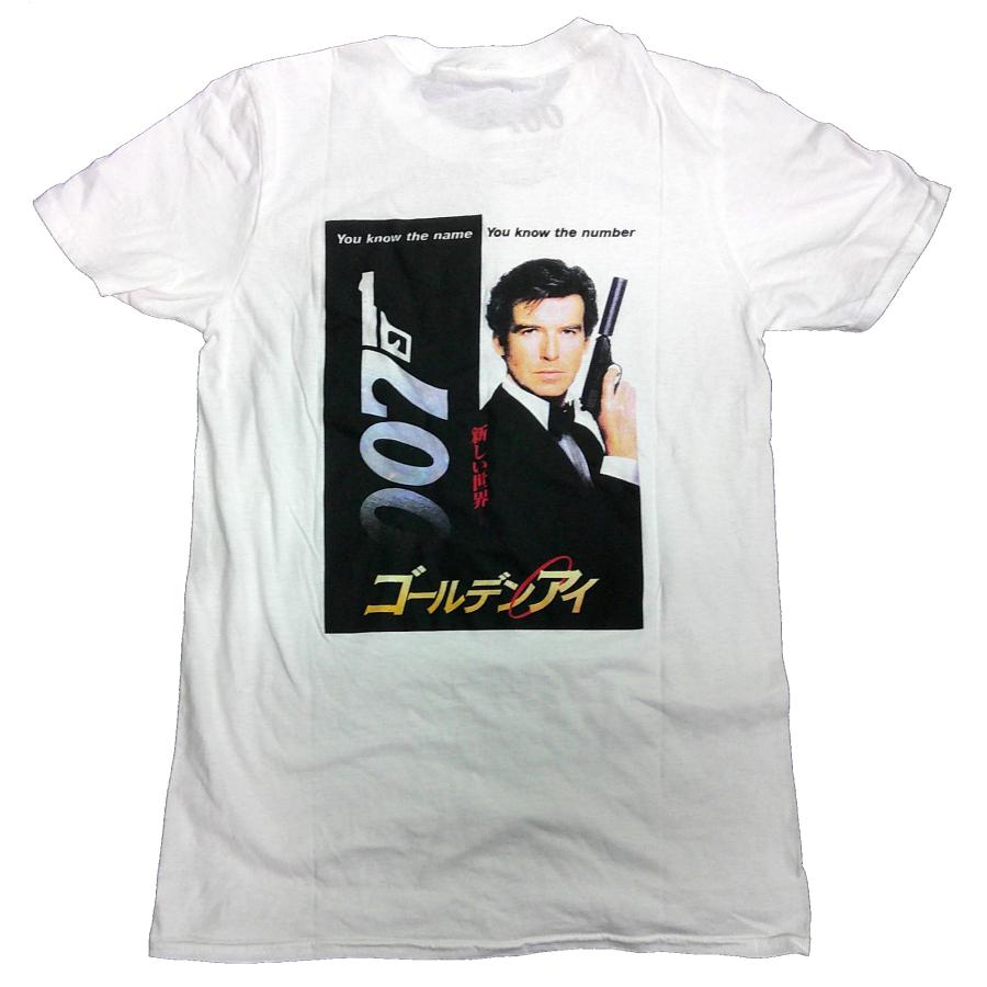 JAMES BOND 007】ジェームズボンド007「ゴールデンアイ」Tシャツ : NO